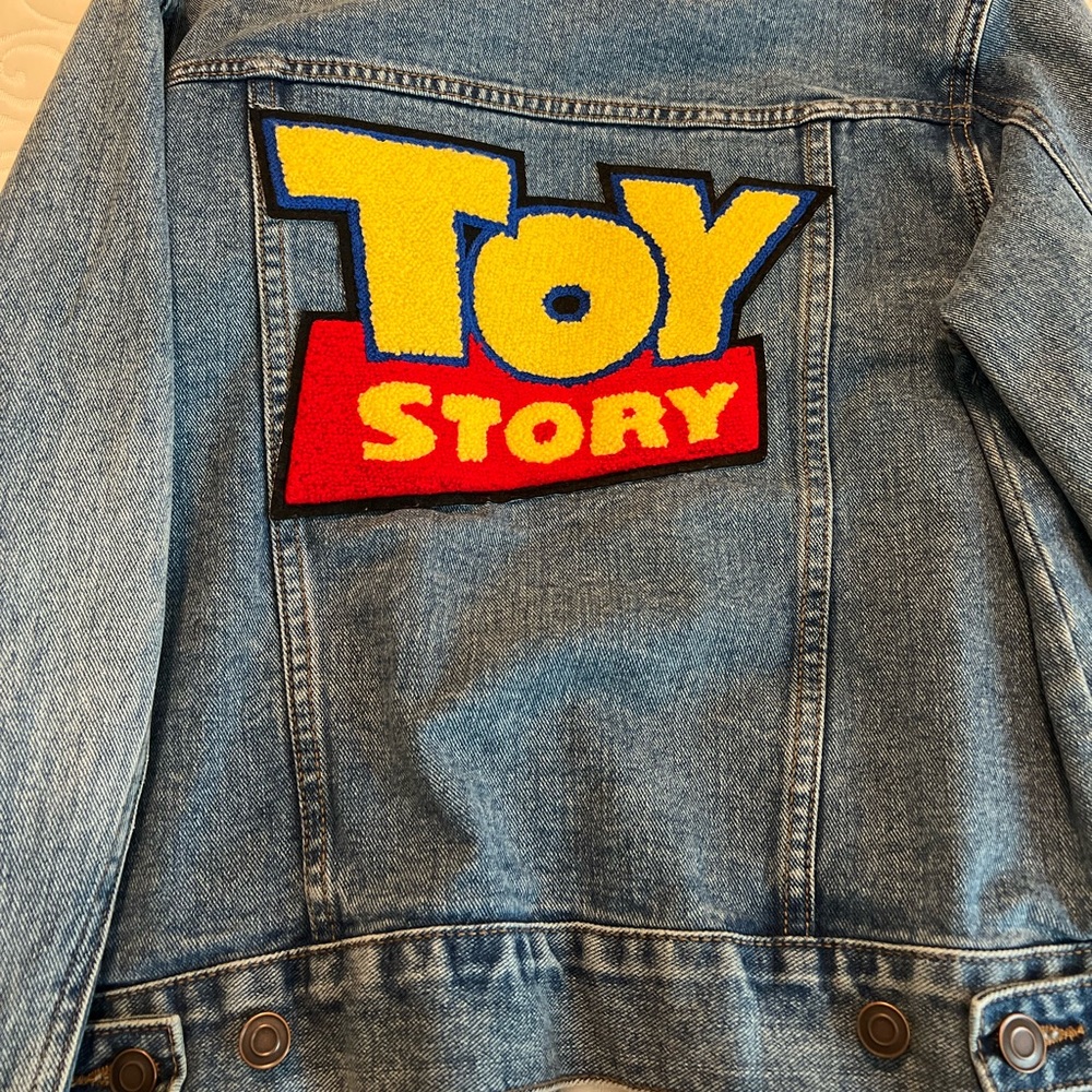Disney Pixar x Forever 21 Toy Story Women’s denim Jean Jacket
